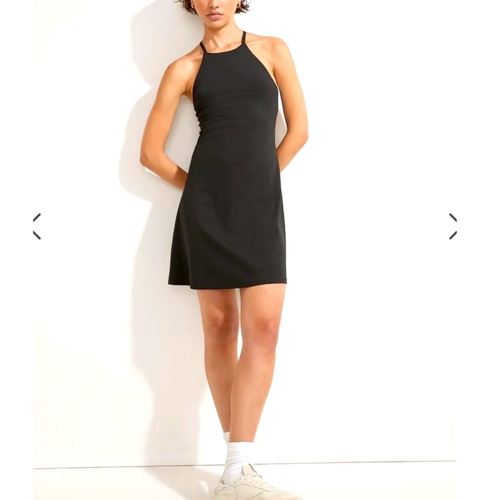 Madewell MWL Size M Black Mini‎ Casual Athletic Dress